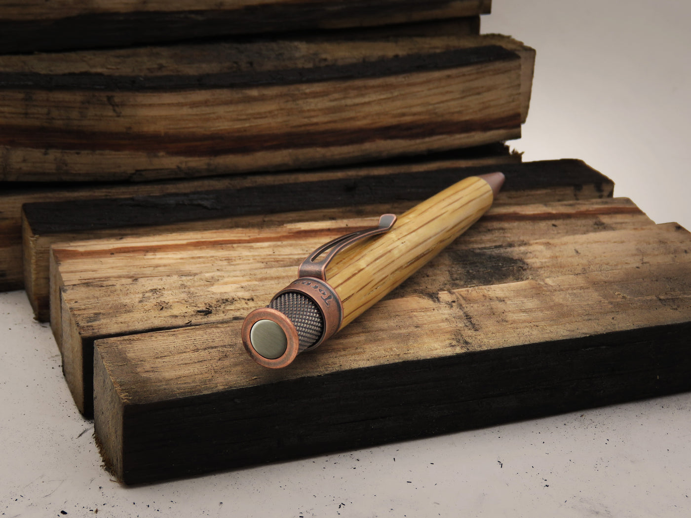 Tornado Woodworks Bourbon Barrel - Rollerball – The Pleasure Of Writing