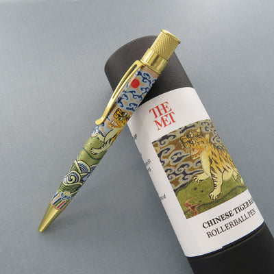 Retro 1951 - The MET - Chinese Tiger Rank Badge Rollerball