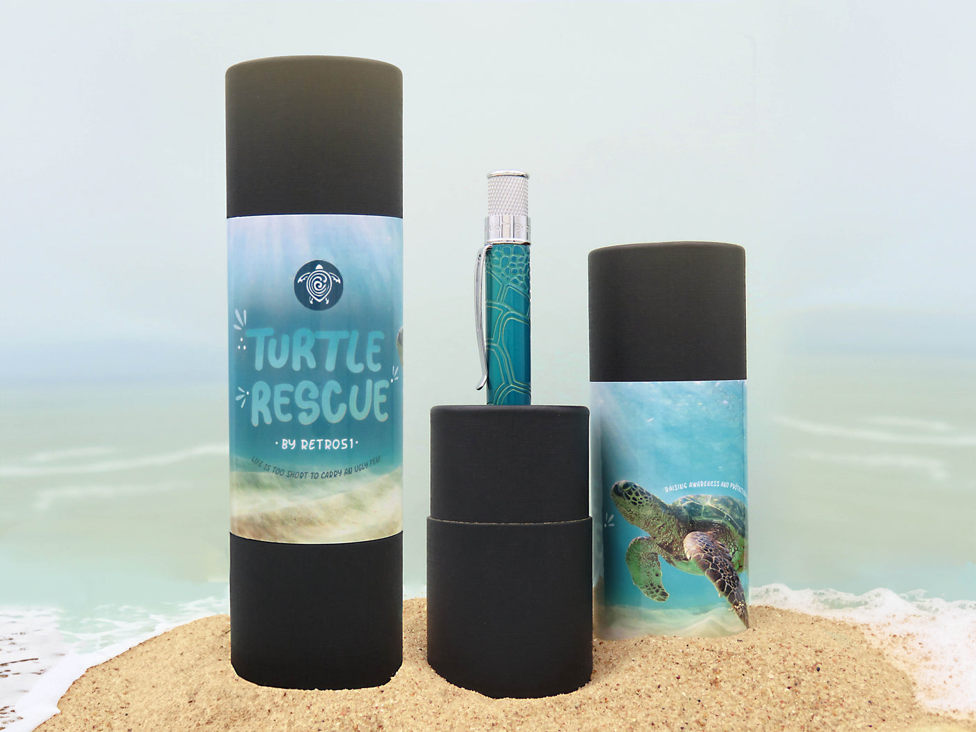 Retro 1951 - Tornado™ Rescue - Sea Turtle Rescue Ballpoint