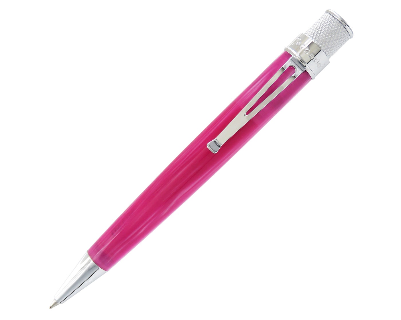 Retro 1951 Vault - Pink Cotton Candy Acrylic Tornado™ Rollerball