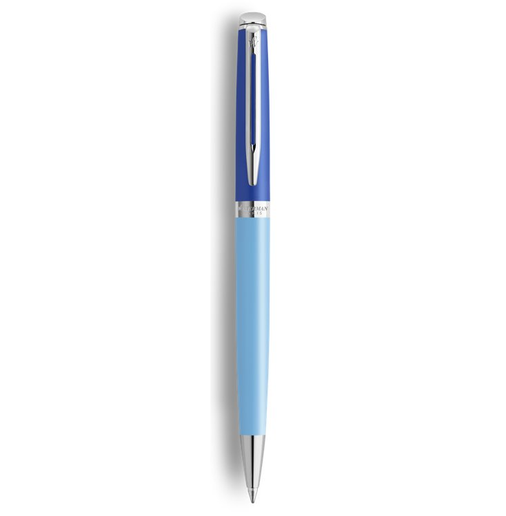 Waterman Hemisphere Light Blue with Chrome Trim Ballpoint Pen