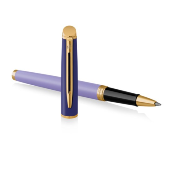 Waterman Hemisphere Light Purple with Chrome Trim Rollerball Pen