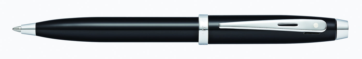 Sheaffer 100 Glossy Black Lacquer Ballpoint Pen