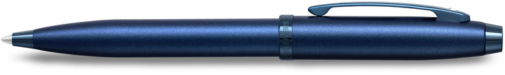 Sheaffer 100 Satin blue with lacquer PVD blue trim Ballpoint Pen
