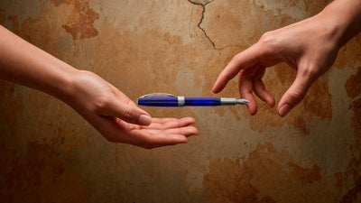 Visconti Michaelangelo Fountain Pen - Blue