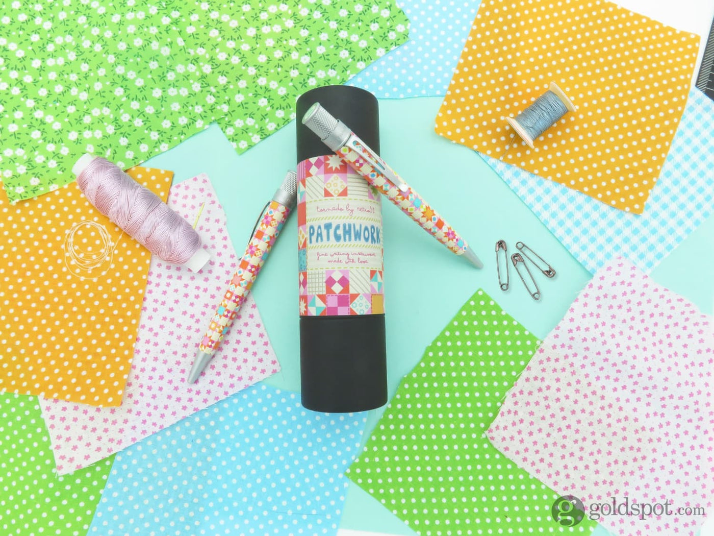 Retro 1951 - Tornado Vintage Metalsmith - Patchwork Rollerball