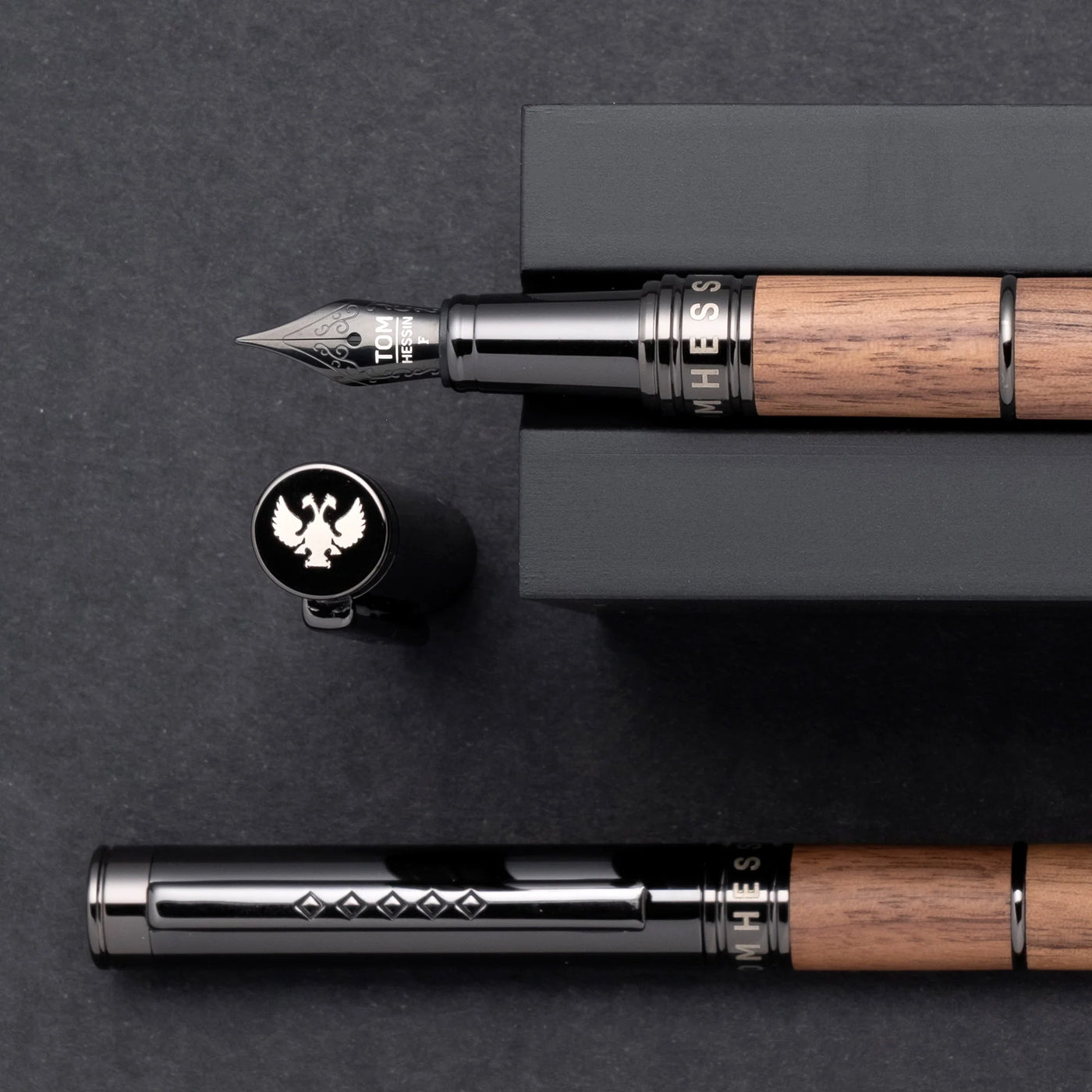 Tom Hessin - Revolution Collection Rustic Fountain Pen | Pen Place ...