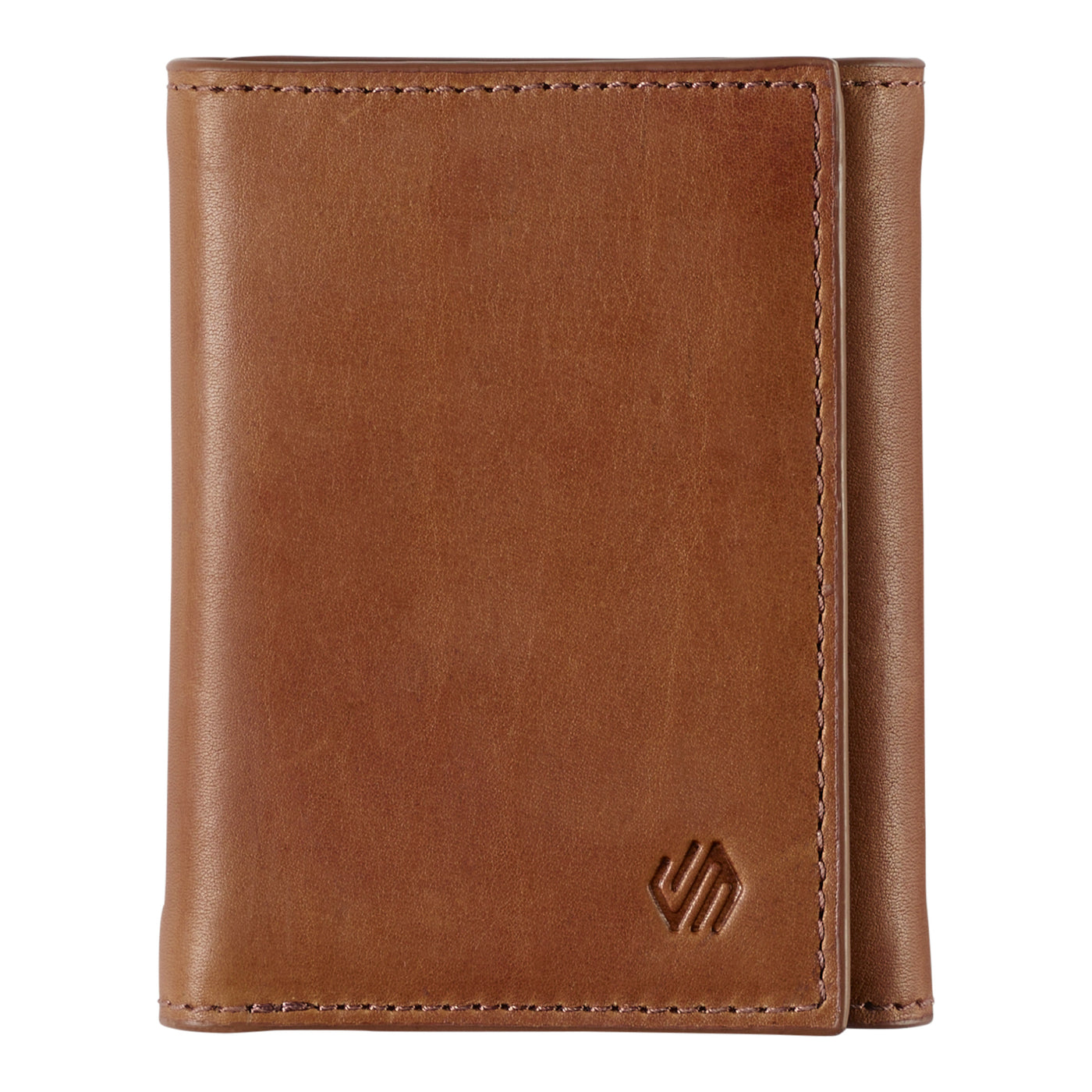 RHODES TRIFOLD WALLET - TAN