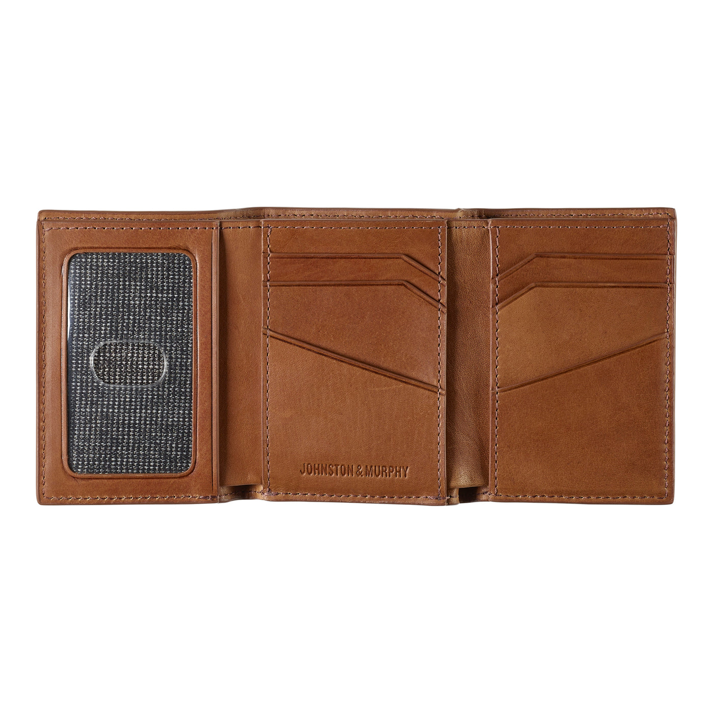 RHODES TRIFOLD WALLET - TAN