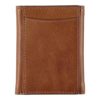 RHODES TRIFOLD WALLET - TAN