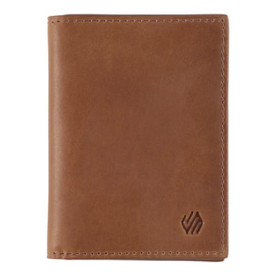 RHODES BIFOLD CARD CASE - TAN