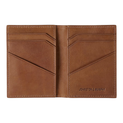 RHODES BIFOLD CARD CASE - TAN