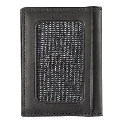 RHODES BIFOLD CARD CASE - BLACK