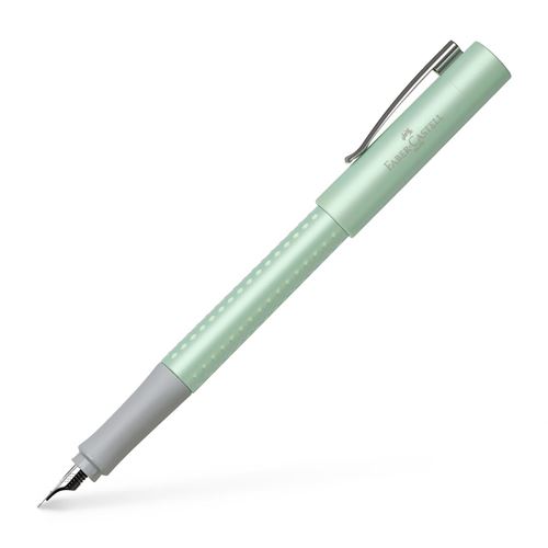 Faber-Castell Grip 2011 Pearl Mint Fountain Pen | 140984 | Pen Place