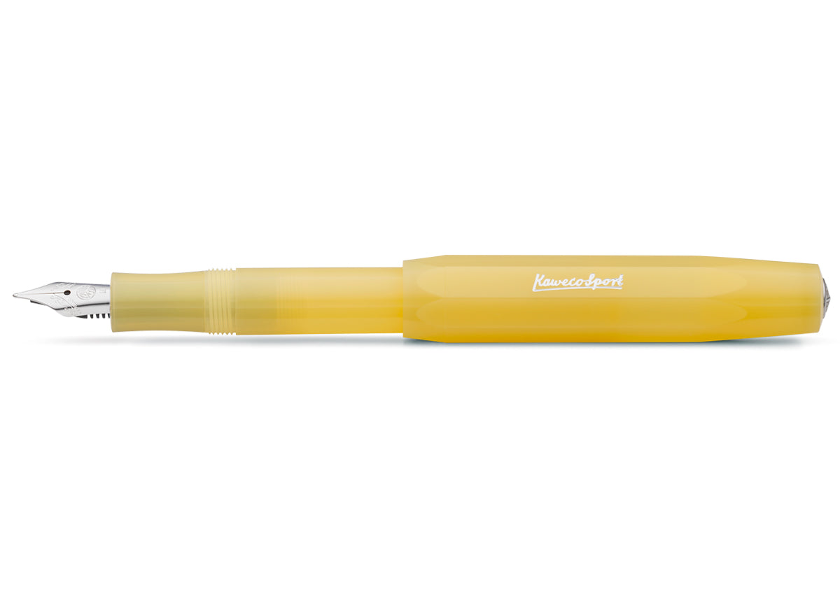 Kaweco Frosted Sport Sweet Banana Fountain Pen | 10001835 | Pen Place