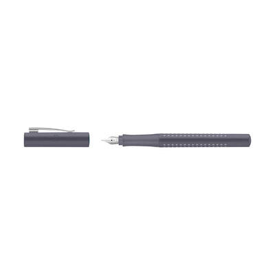 Faber-Castell Grip 2010 Dapple Grey Fountain Pen & Ballpoint Pen Set