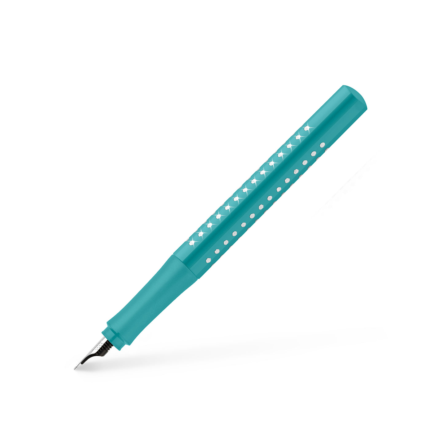 Faber-Castell Grip 2010 Sparkle Ocean Fountain Pen