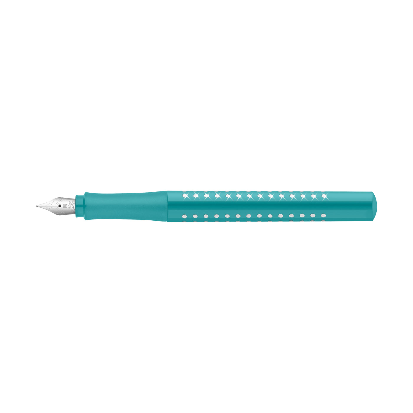 Faber-Castell Grip 2010 Sparkle Ocean Fountain Pen