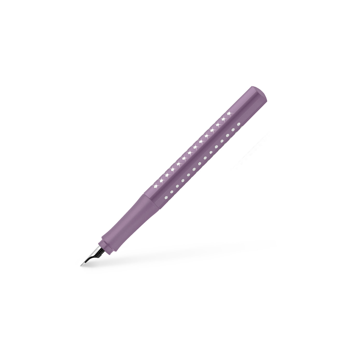 Faber-Castell Grip 2010 Sparkle Violet Fountain Pen