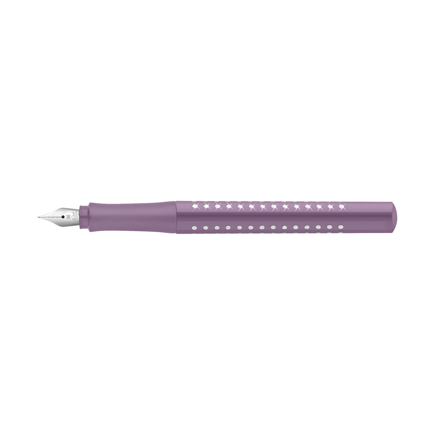 Faber-Castell Grip 2010 Sparkle Violet Fountain Pen