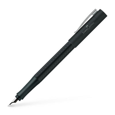 Faber-Castell Grip 2011 Black Fountain Pen | 140901 | Pen Place