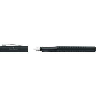 Faber-Castell Grip 2011 Black Fountain Pen | 140901 | Pen Place