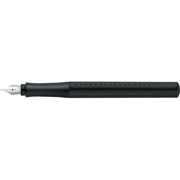 Faber-Castell Grip 2011 Black Fountain Pen | 140901 | Pen Place