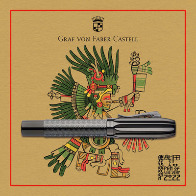Graf von Faber-Castell Pen of the Year 2022 Aztecs Rollerball Pen