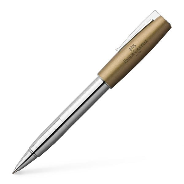 Faber-Castell Loom Metallic Olive Green Rollerball Pen | 149124 | Pen Place