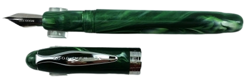 Noodler's Ink Ahab Jade Flex Fountain Pen | 15031 | Pen Place