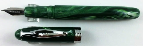Noodler's Ink Ahab Jade Flex Fountain Pen | 15031 | Pen Place