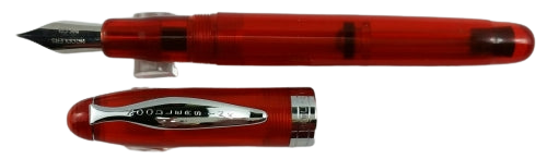Noodler's Ink Ahab Burmese Ruby Flex Fountain Pen | 15033 | Pen Place