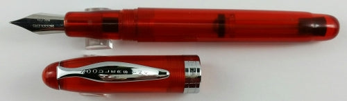 Noodler's Ink Ahab Burmese Ruby Flex Fountain Pen | 15033 | Pen Place