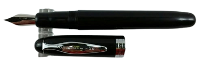 Noodler's Ink Ahab Black Pearl Flex Fountain Pen | 15047 | Pen Place