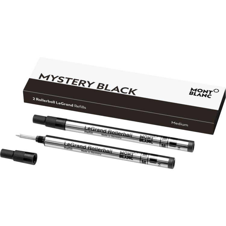 Refill Montblanc LeGrand Rollerball Pens - 2 Pack#color_mystery-black