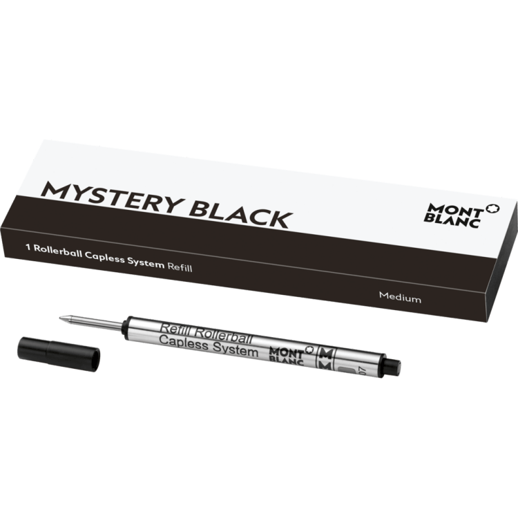 Refill Montblanc Capless Rollerball - 1 Pack#color_mystery-black