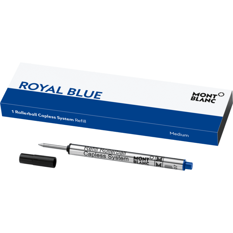 Refill Montblanc Capless Rollerball - 1 Pack#color_royal-blue