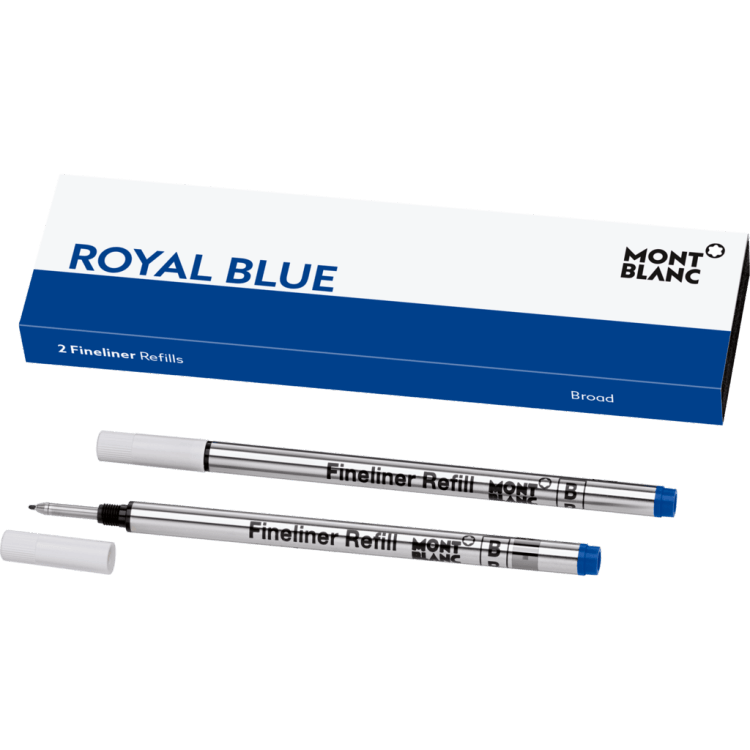 Refill Montblanc Classique Rollerball Pens - 2 Pack#color_royal-blue