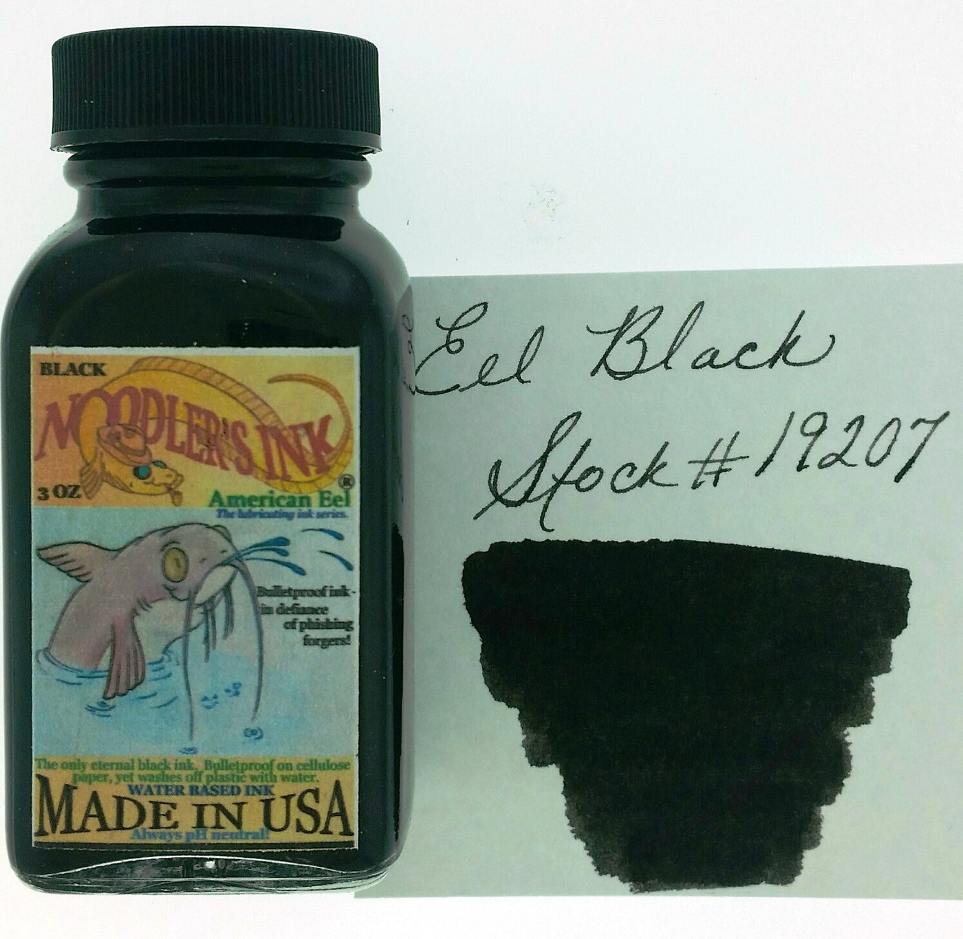 Bulletproof Eel Noodler's Fountain Pen Ink-Black