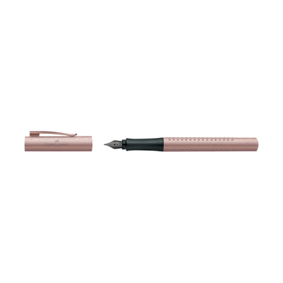 Faber-Castell Grip 2011 Rose Copper Fountain Pen & Ballpoint Pen Set
