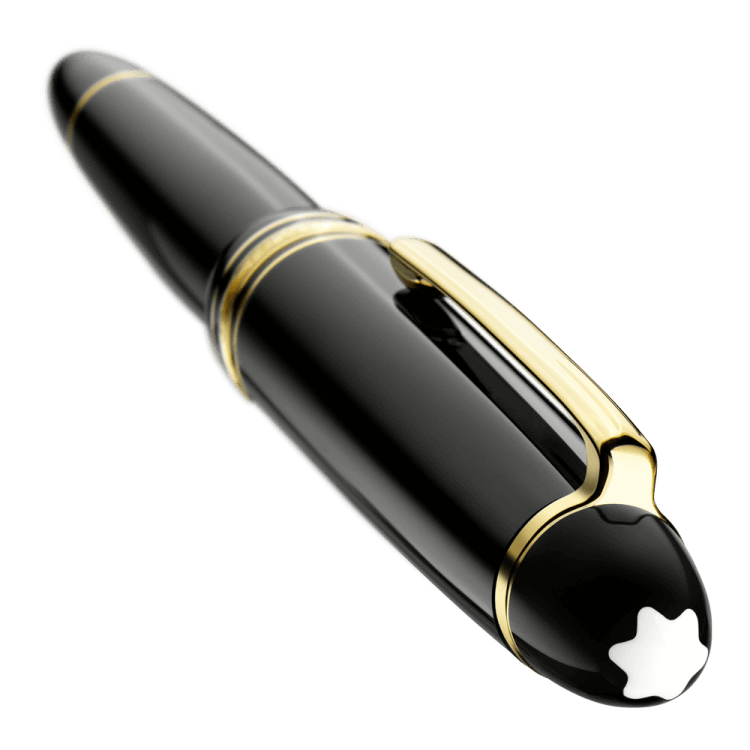 Montblanc Meisterstuck Black Resin & Gold LeGrand 146 Fountain Pen | 13661 | Pen Place