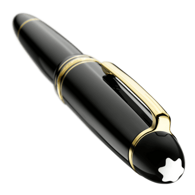Montblanc Meisterstuck Black Resin & Gold LeGrand 146 Fountain Pen | 13661 | Pen Place