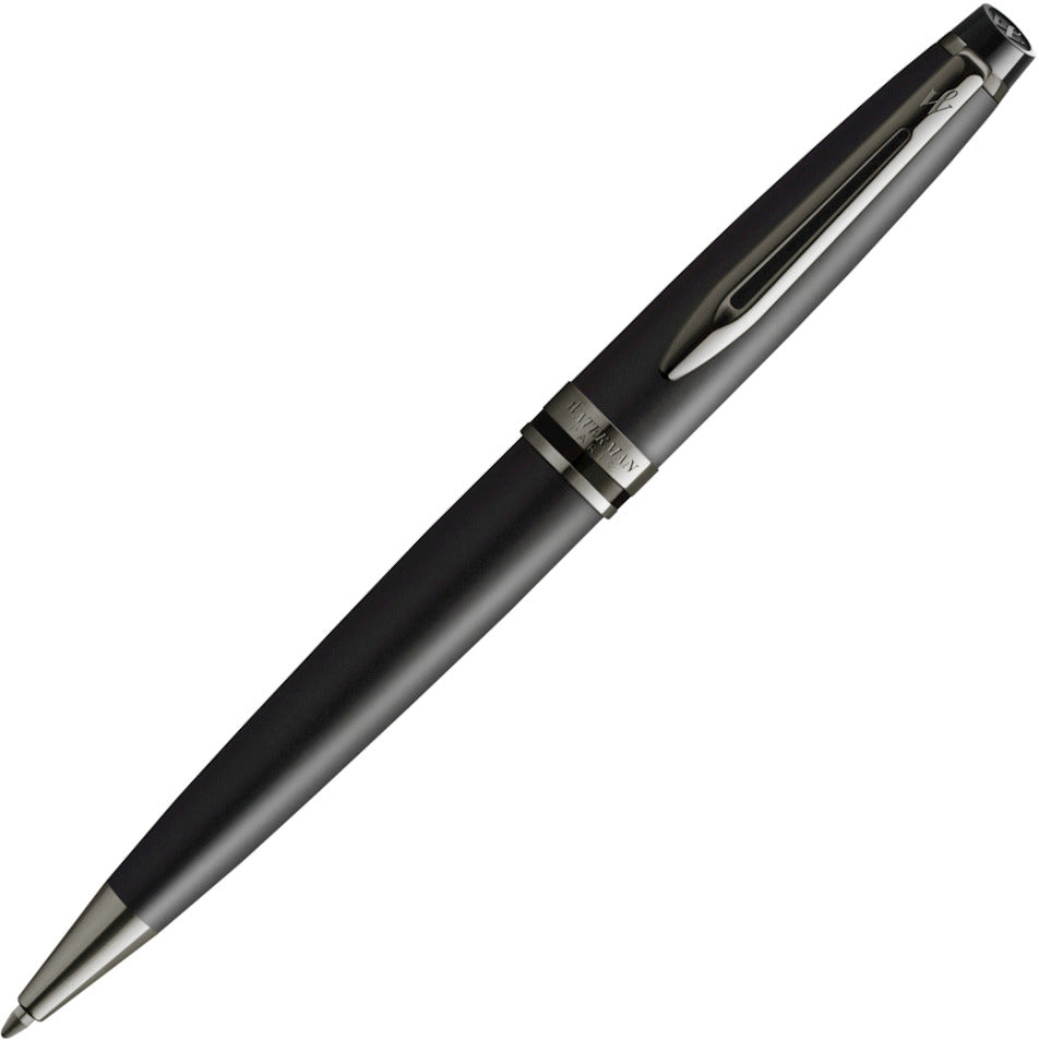 Waterman Expert Metallic Black Ballpoint Pen | Pen Store | Pen Place