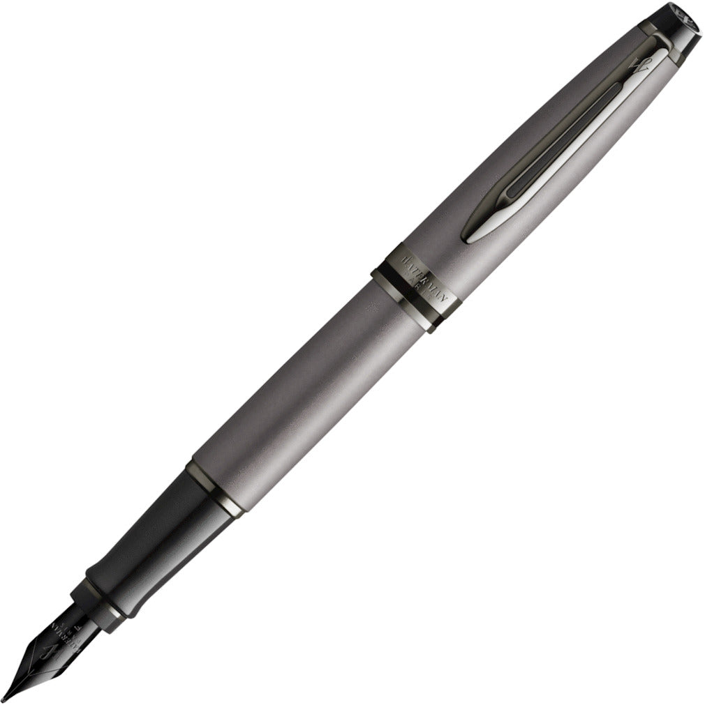 Waterman Expert Metallic Silver Fountain Pen | Pen Store | Pen Place