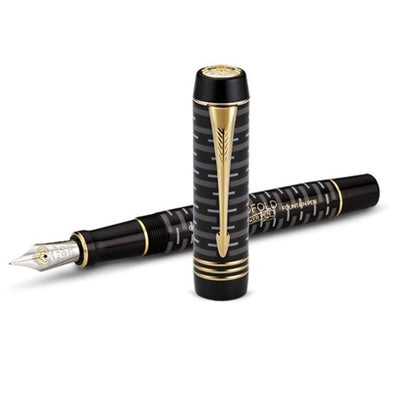 Parker Duofold 100th Anniversary Black Centennial Fountain Pen | Pen Place