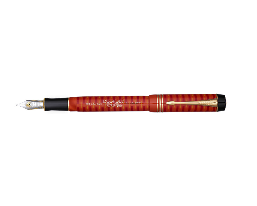 Parker Duofold 100th Anniversary Red Centennial Fountain Pen