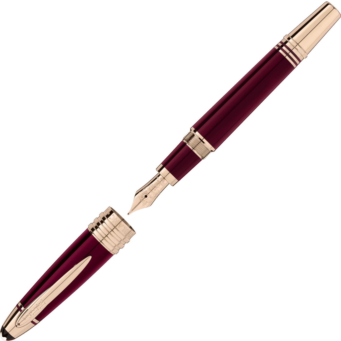 Montblanc John F. Kennedy Special Edition Burgundy Fountain Pen | 118051 | Pen Place