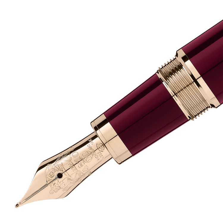 Montblanc John F. Kennedy Special Edition Burgundy Fountain Pen Montblanc John F. Kennedy Special Edition Burgundy Fountain Pen