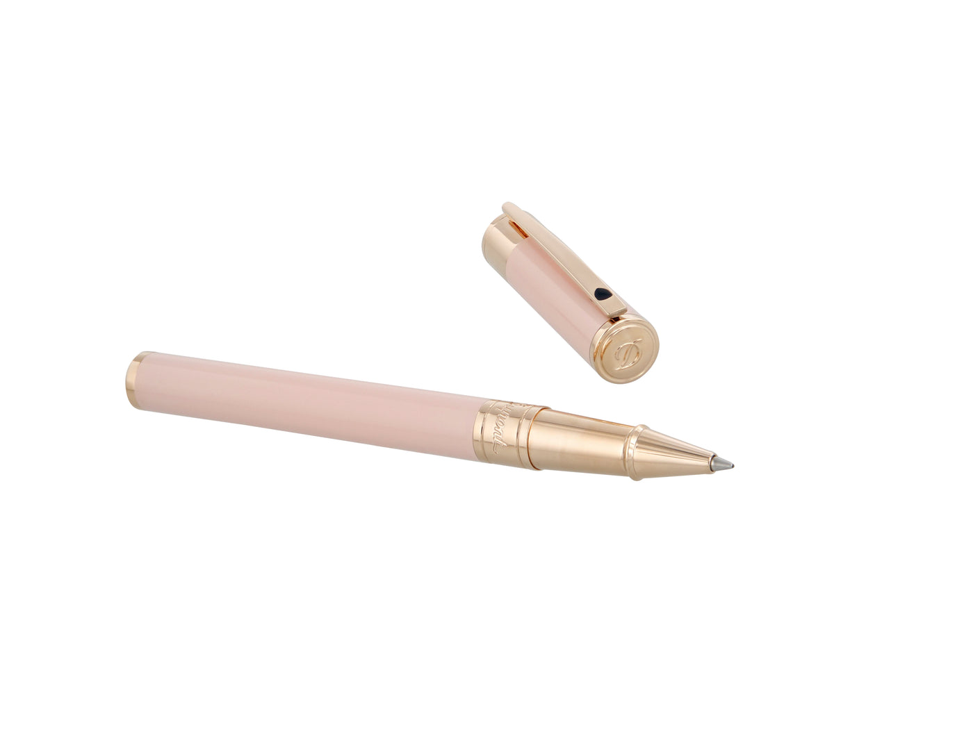 ST Dupont D-Initial Pastel Pink Rollerball Pen