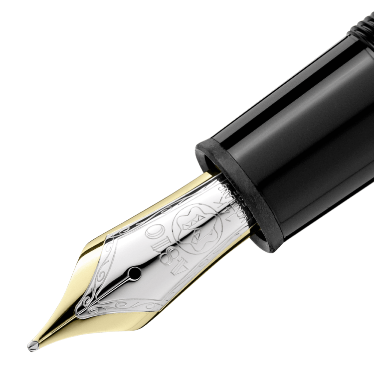 Montblanc Meisterstuck Black Resin & Gold LeGrand 146 Fountain Pen | 13661 | Pen Place